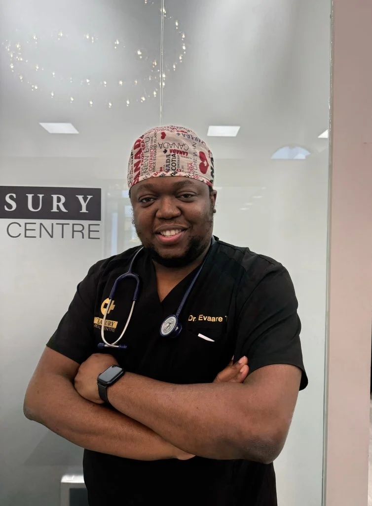 Dr. Evaare Tom, MD, CCFP — Treasury Aesthetics Toronto